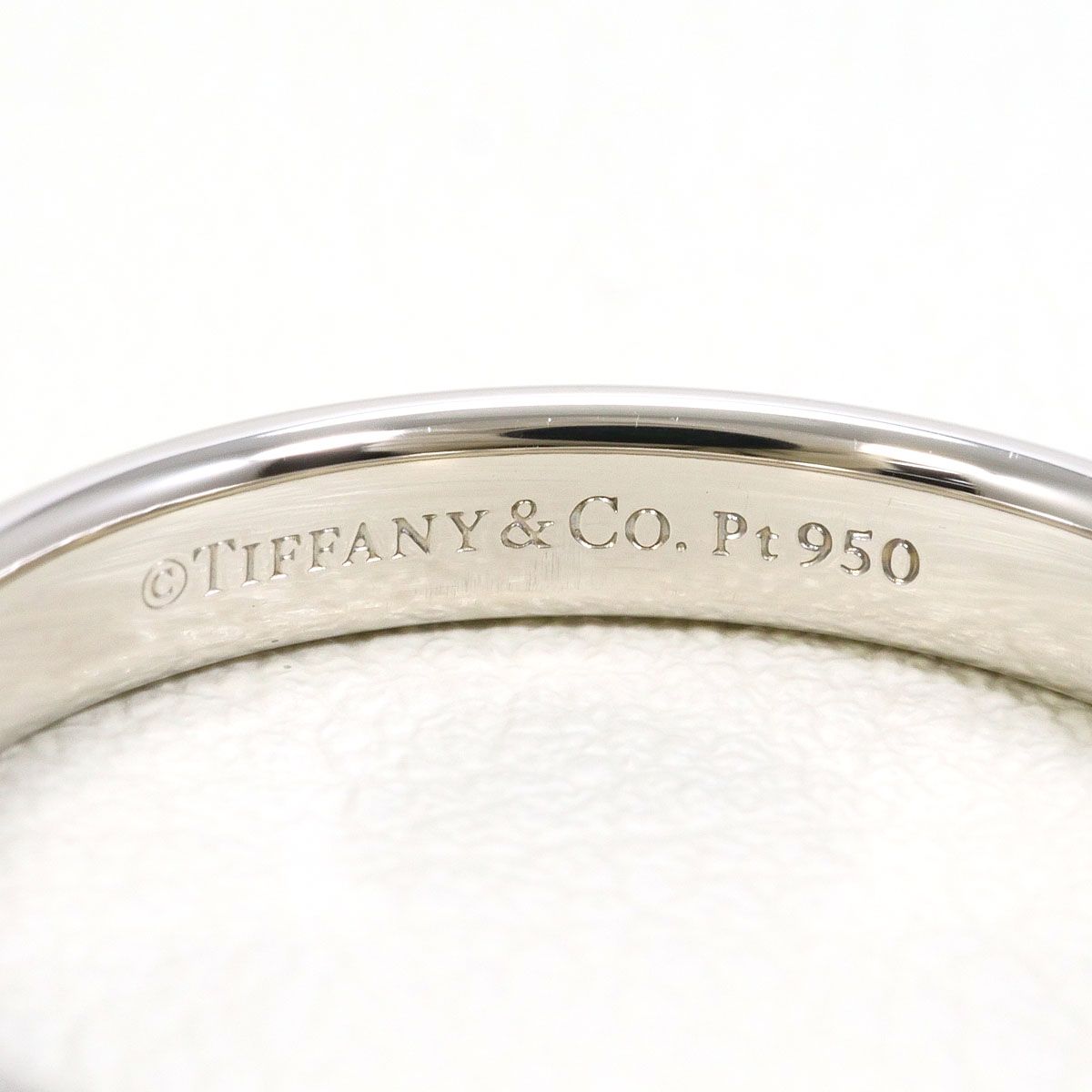 Tiffany & Co. Classic Band Platinum Ring — view 5