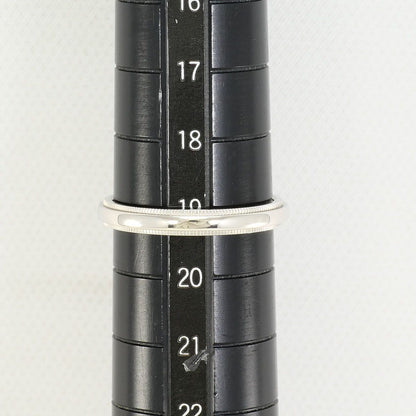 Tiffany & Co. Milgrain Platinum Ring — view 7
