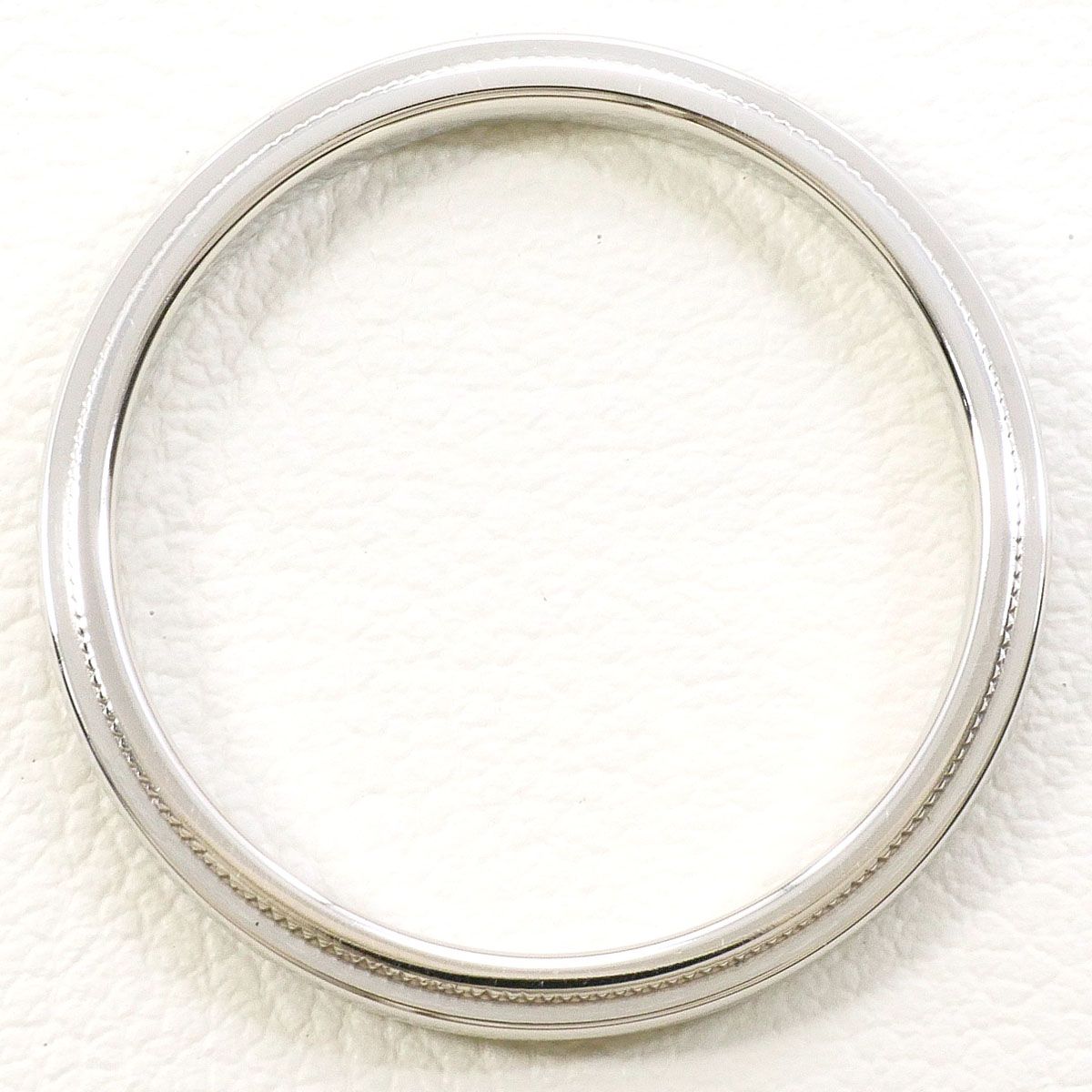 Tiffany & Co. Milgrain Platinum Ring — view 2