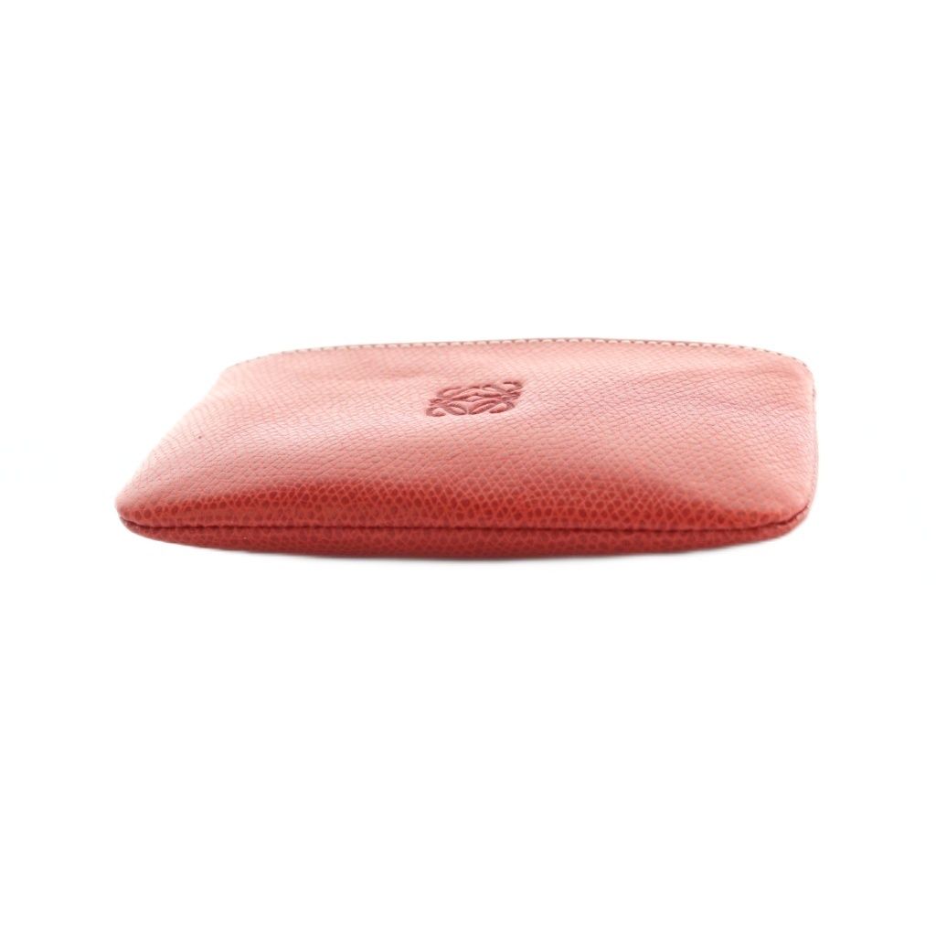 Loewe Coin Case Leather Anagram Red — view 4