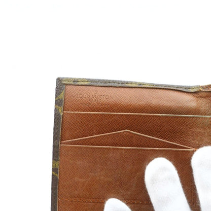 Louis Vuitton Porte Monnaie Cult Cles Trifold Wallet Leather Monogram — view 8