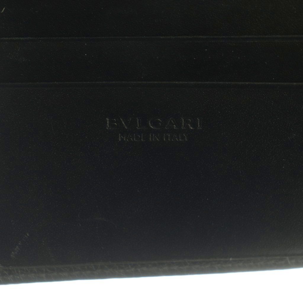 Bvlgari Wallet Bifold Coin Purse Leather — view 8