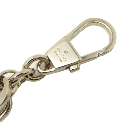 Gucci Key Holder Gold Navy — view 4