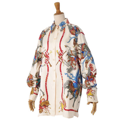 Hermes Vintage Shirt Blouse Long Sleeve Condition Description — view 4