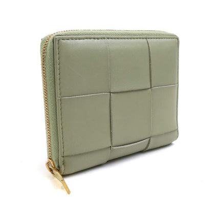 Bottega Veneta Billfold Leather Green — view 2