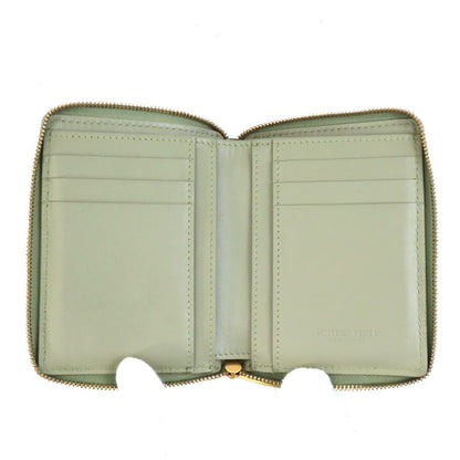 Bottega Veneta Billfold Leather Green — view 5