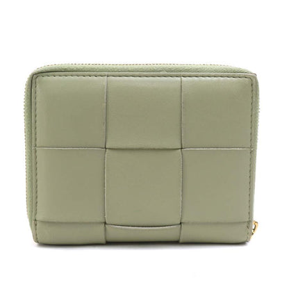 Bottega Veneta Billfold Leather Green — view 3