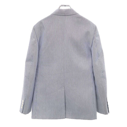 Celine Jude Striped Tailored Jacket Blue 34 — view 2