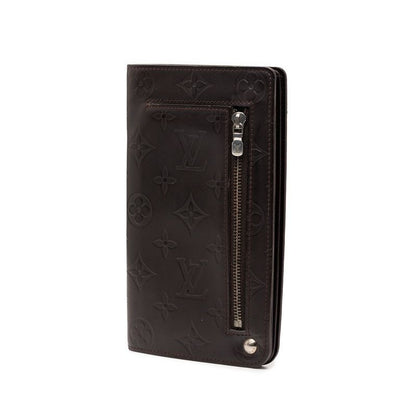 Louis Vuitton Monogram Glace Hoist Brown Leather Coin Purse — view 2