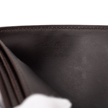 Louis Vuitton Monogram Glace Hoist Brown Leather Coin Purse — view 5