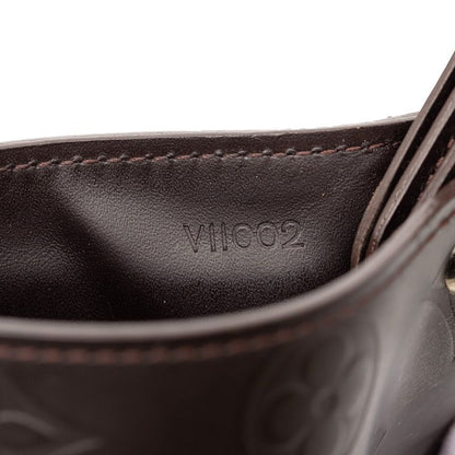 Louis Vuitton Monogram Glace Hoist Brown Leather Coin Purse — view 6