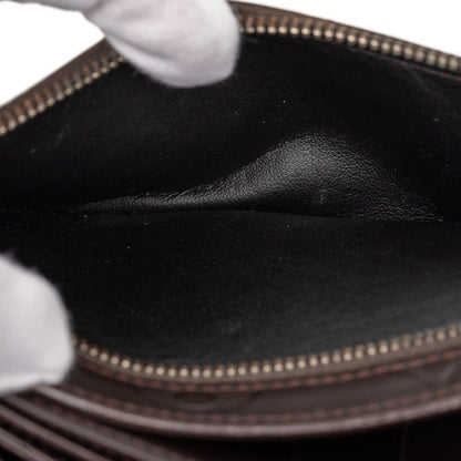 Louis Vuitton Monogram Glace Hoist Brown Leather Coin Purse — view 4