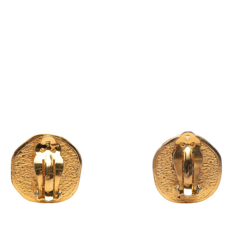 Chanel Gold Plated Earrings — view 2