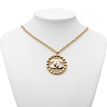 Chanel CC Logo Heart Motif Gold Plated — view 6