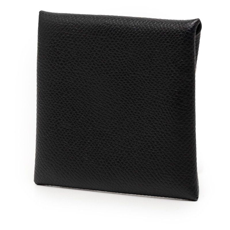 Hermes Bastia Coin Purse Black Veau Epsom — view 2