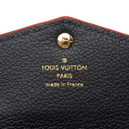 Louis Vuitton Monogram Empreinte Pochette Cles Marine Navy Red Coin Purse Nuit — view 6