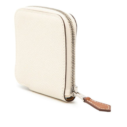 Hermes Azap Mini Silk in Nata Ivory Veau Coin Purse — view 2