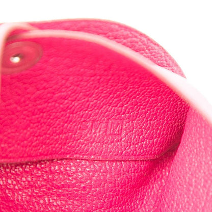 Hermes Calvi Card Case Pink Chevre — view 6