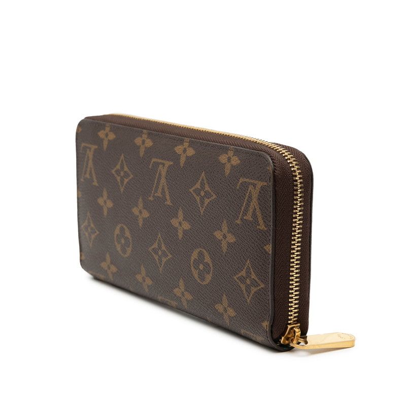 Louis Vuitton Monogram Zippy Wallet Vivienne Zip Around Brown Multicolor — view 2