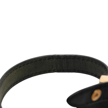 Louis Vuitton Bracelet Black Leather — view 5