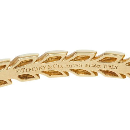 Tiffany & Co. Victoria Vine Hinge Bangle Bracelet Gold 18K Yellow — view 4