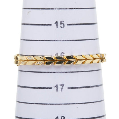 Tiffany & Co. Victoria Vine Hinge Bangle Bracelet Gold 18K Yellow — view 6