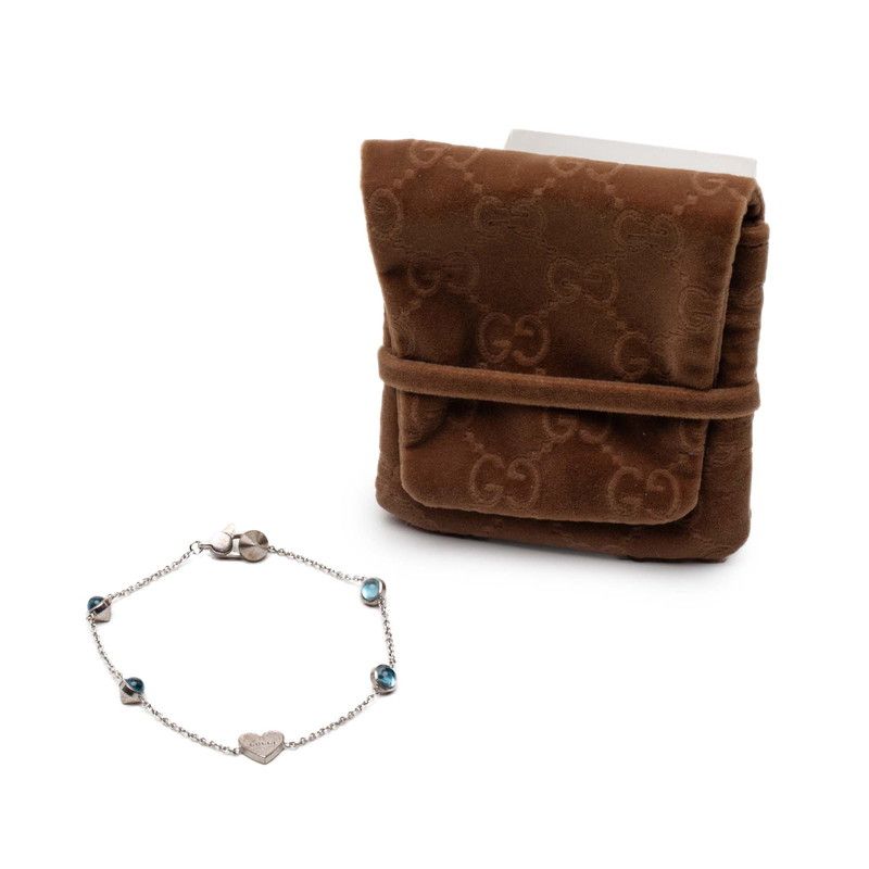 Gucci to Bracelet 17 Silver Cala Sto Stone — view 7