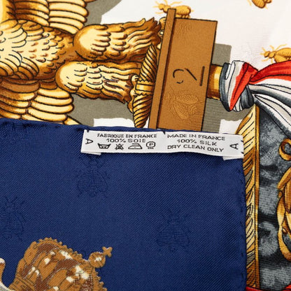 Hermes Carre 90 Napoleon Multicolor Silk Scarf — view 8
