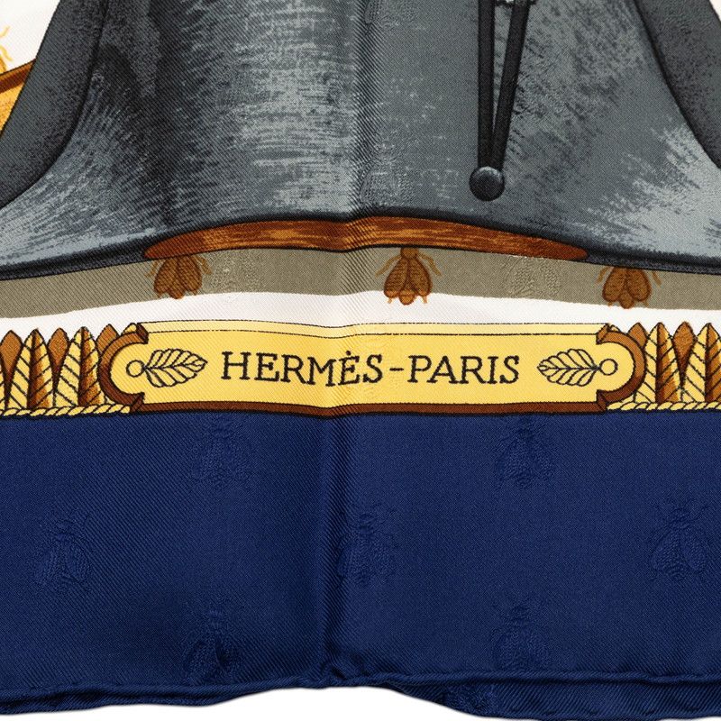 Hermes Carre 90 Napoleon Multicolor Silk Scarf — view 3
