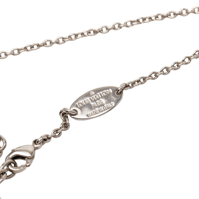 Louis Vuitton Necklace Essential Silver Metal — view 5