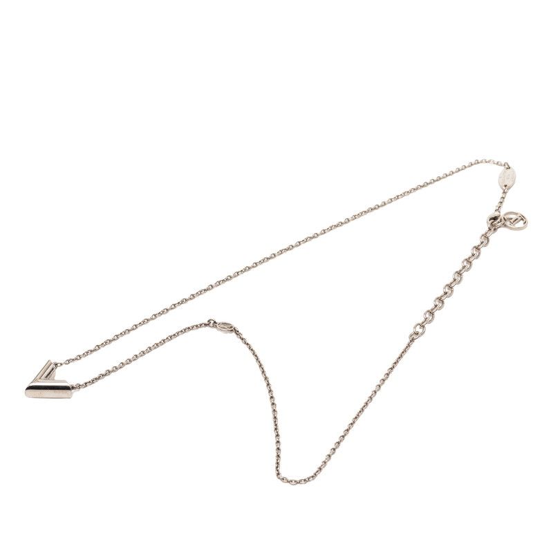 Louis Vuitton Necklace Essential Silver Metal — view 3
