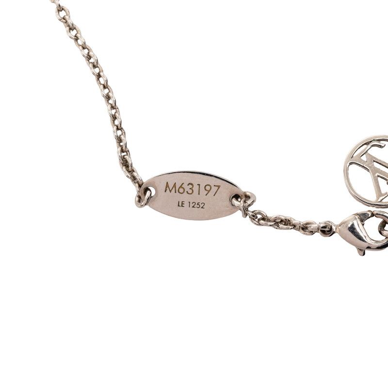 Louis Vuitton Necklace Essential Silver Metal — view 4
