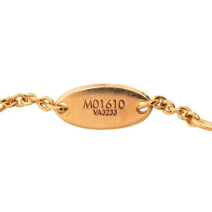 Louis Vuitton Necklace Gold Plated Faux Pearl — view 5
