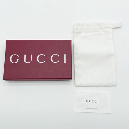 Gucci Coin Case GG Supreme Beige Brown Leather — view 7