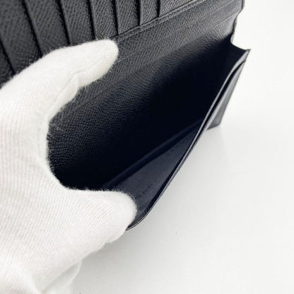 Bvlgari Wallet Black Leather Bifold — view 9