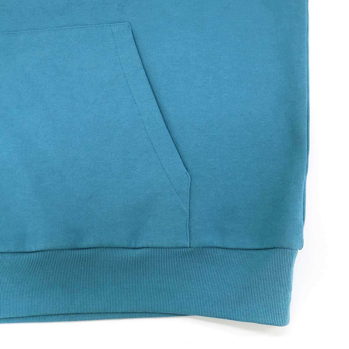 Louis Vuitton Signature Embroidered Pullover Hoodie Blue Sweater — view 6