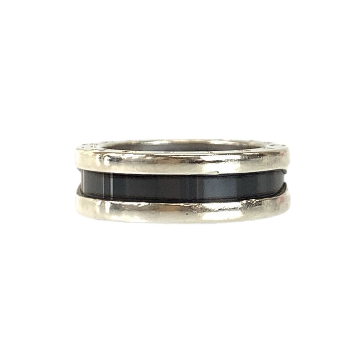 Bvlgari Zero One Save the Children Silver Black Ceramic Ring — view 7