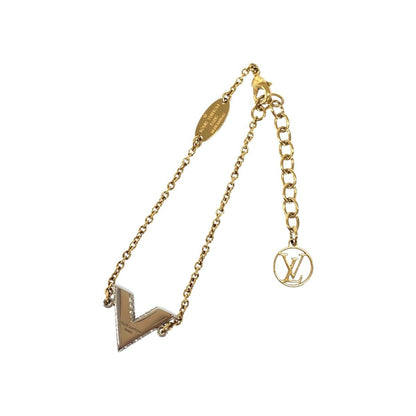 Louis Vuitton Essential Strass Gold Silver Metal Crystal Bracelet — view 2