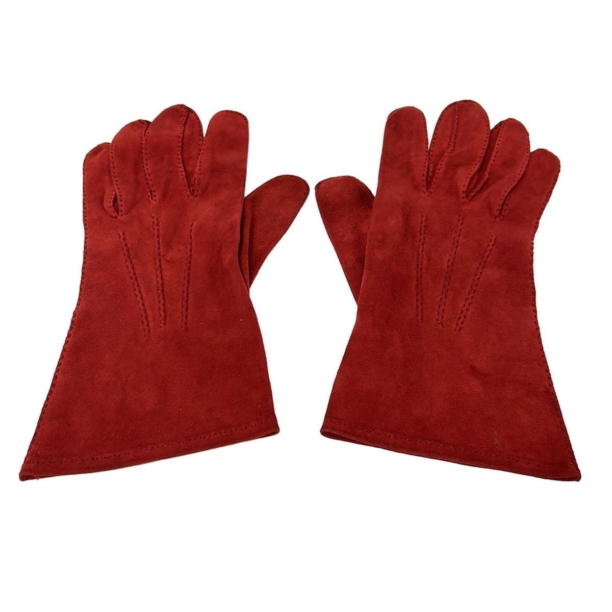 Hermes Gloves Red — view 2