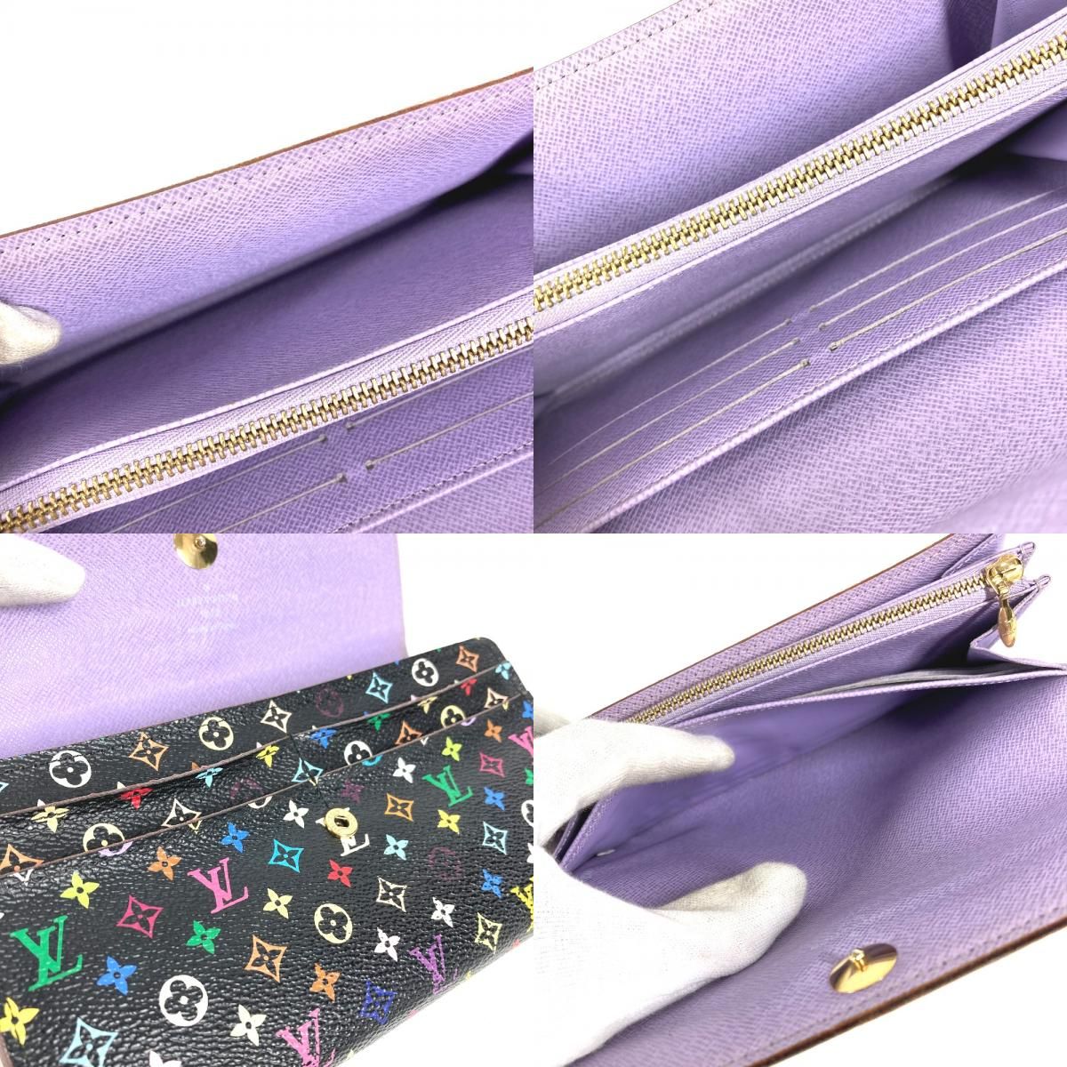 Louis Vuitton Wallet Portefeuille Sarah Monogram — view 8