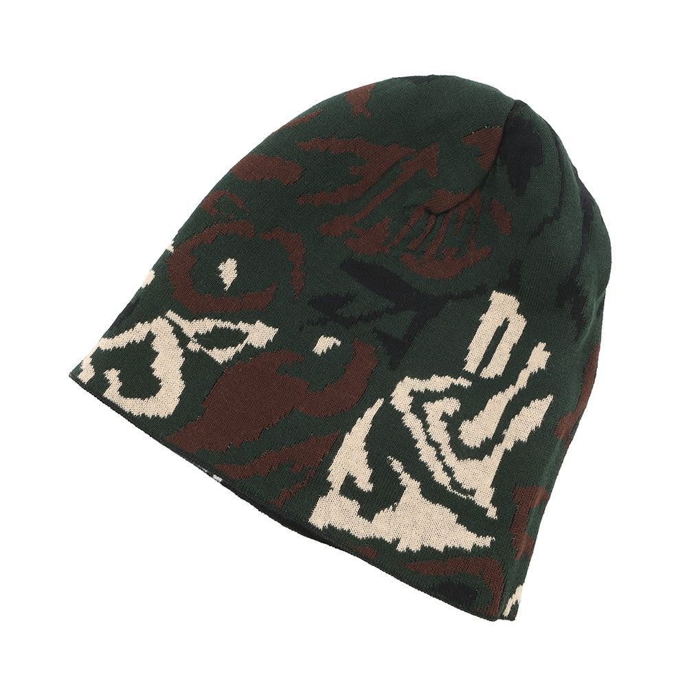 Louis Vuitton Knit Hat Beanie LV Fit Black White Green — view 5
