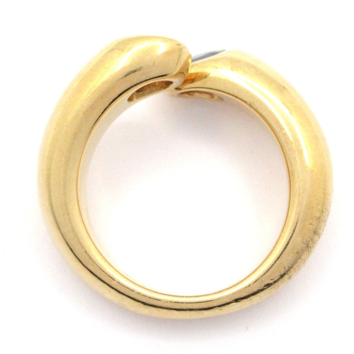 Cartier Ring 51 Ellipse Dedicated 18K Yellow Gold Sapphire — view 5