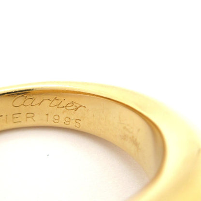Cartier Ring 51 Ellipse Dedicated 18K Yellow Gold Sapphire — view 6