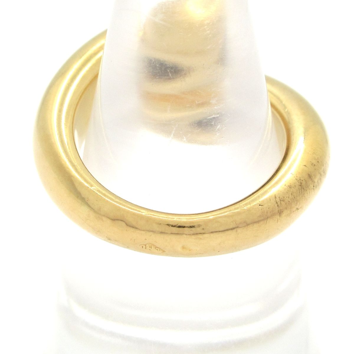 Cartier Ring 51 Ellipse Dedicated 18K Yellow Gold Sapphire — view 4
