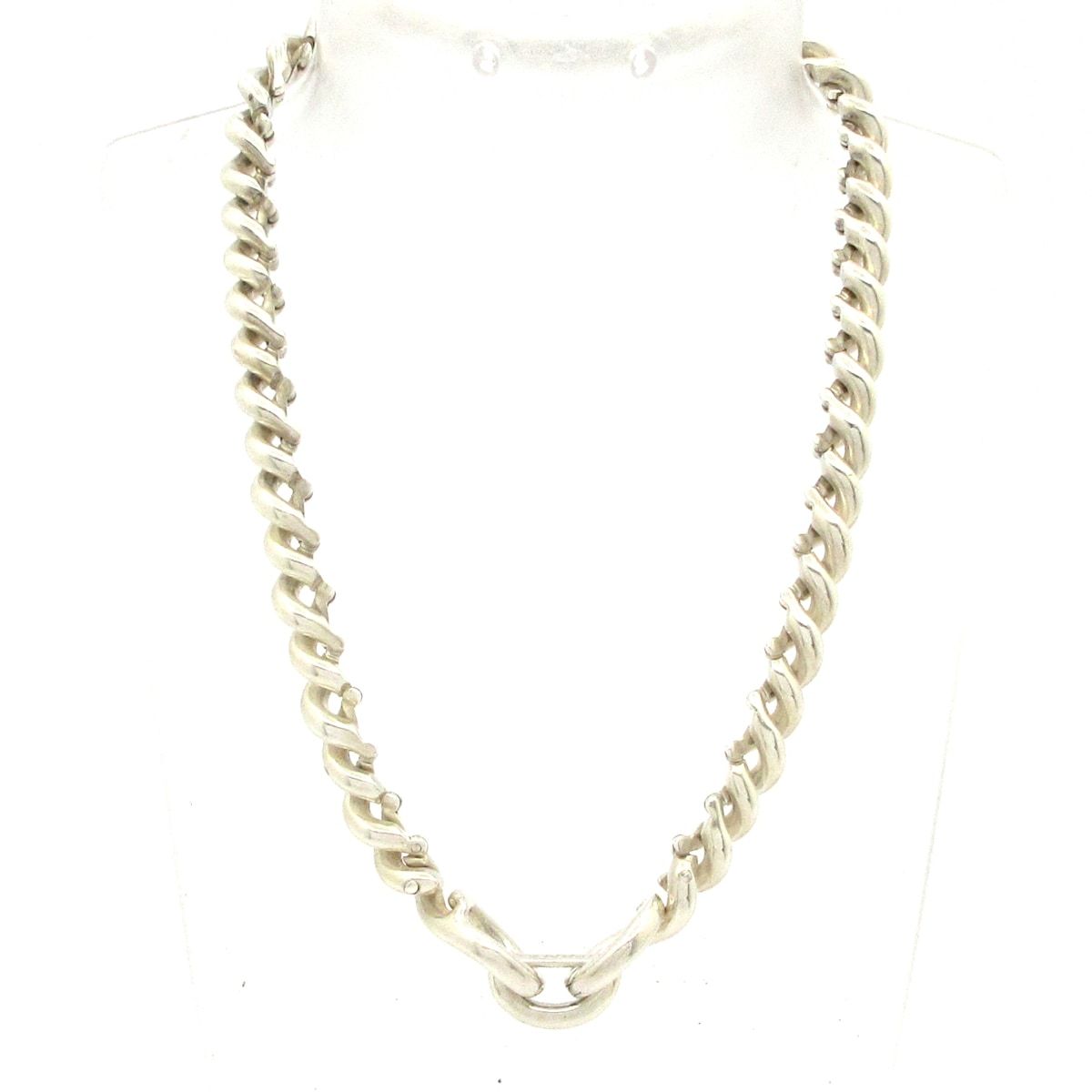 Hermes Necklace Torsade Silver — view 2