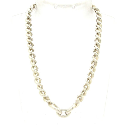 Hermes Necklace Torsade Silver — view 2