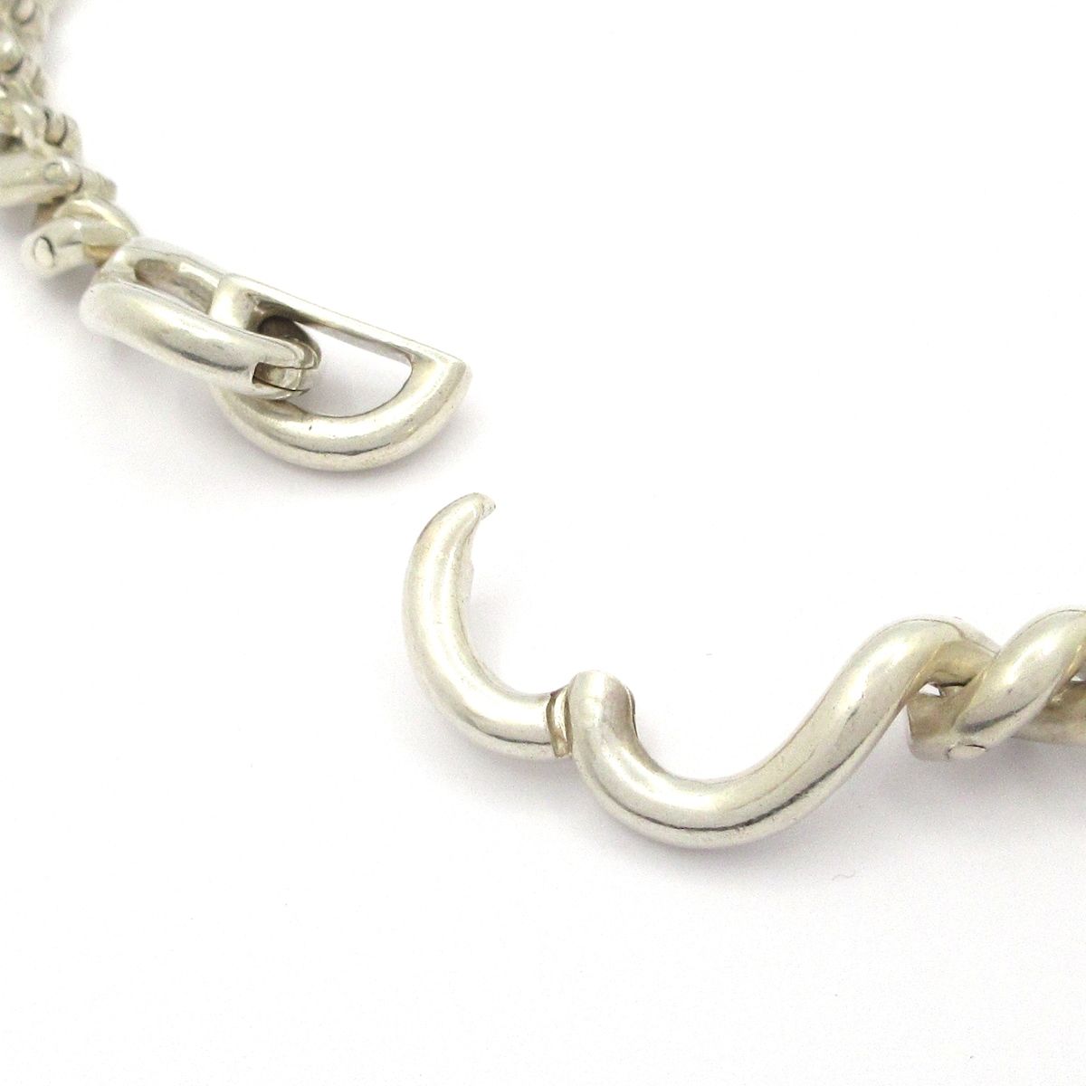 Hermes Necklace Torsade Silver — view 6