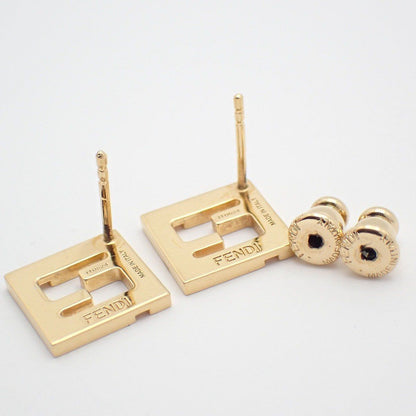 Fendi Forever Earrings Gold — view 3