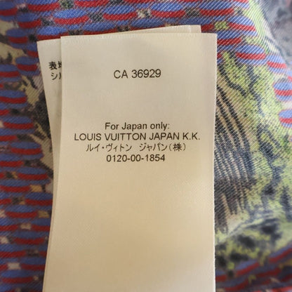 Louis Vuitton Monogram Flower Silk Shirt Multi — view 8