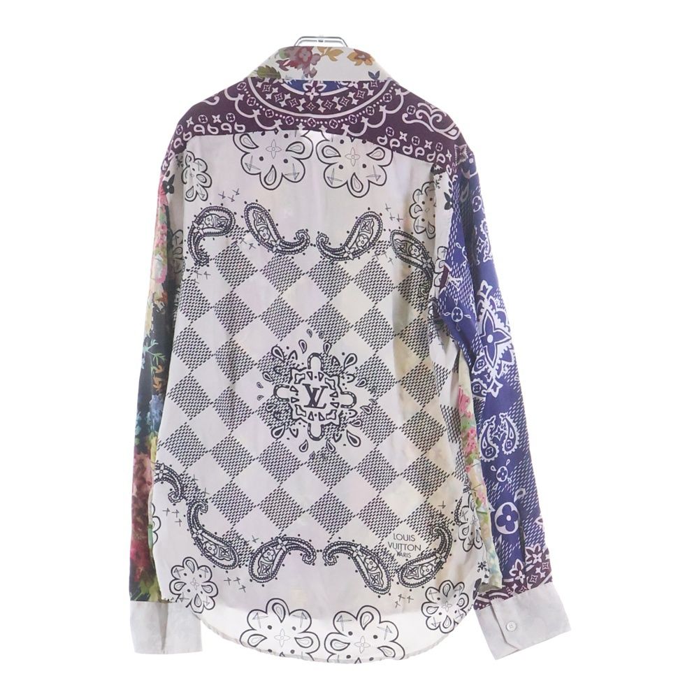 Louis Vuitton Monogram Flower Silk Shirt Multi — view 2